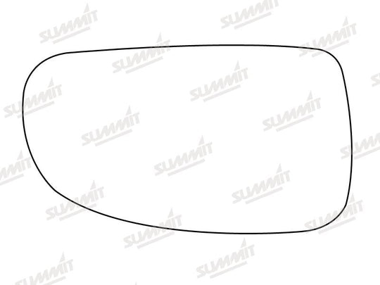 Summit Stick-On Standard Mirror Glass fits Daewoo Leganza RHS - Summit - My Roof Bars