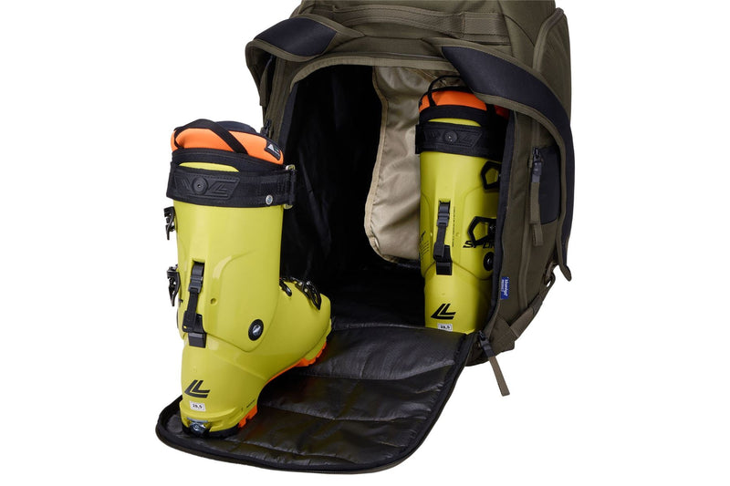 Thule RoundTrip Snowboard and ski boot backpack 60L deep khaki
