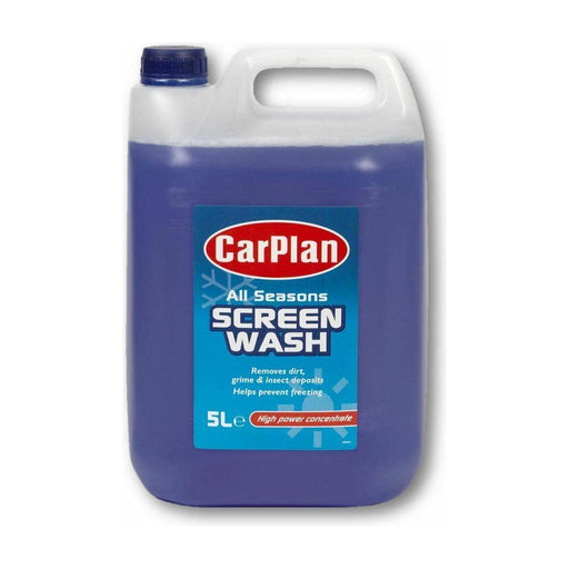 2x Carplan Sreenwash Concentrated Concentrate Screen Wash Car Van 5L Litre - CarPlan - My Roof Bars