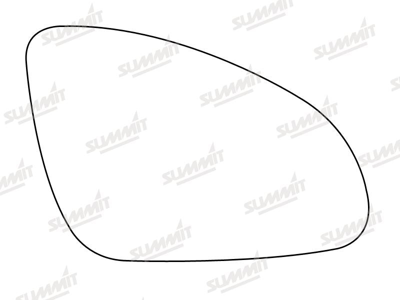 Summit Heated Base Plate With Standard Mirror Glass fits Vauxhall Astra J 09 to 15 RHS - Summit - My Roof Bars