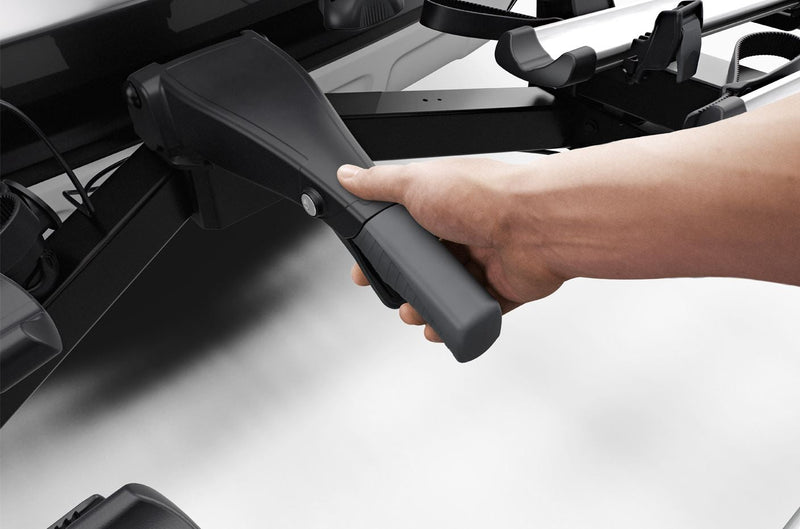 Thule Velo Space XT three-bike platform towbar bike rack black/aluminium Towbar Bike Rack