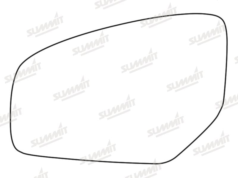 Summit Stick-On Standard Mirror Glass fits Honda Civic LHS - Summit - My Roof Bars