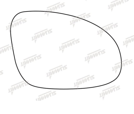 Summit Heated Base Plate With Blind Spot Mirror Glass fits VW Golf 05 to 08 / Passat 05 RHS - Summit - My Roof Bars