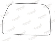 Summit Non-Heated Base Plate With Lower Blind-Spot Mirror Glass fits Iveco Daily RHS - Summit - My Roof Bars