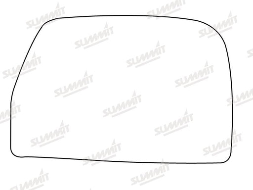 Summit Non-Heated Base Plate With Lower Blind-Spot Mirror Glass fits Iveco Daily RHS - Summit - My Roof Bars