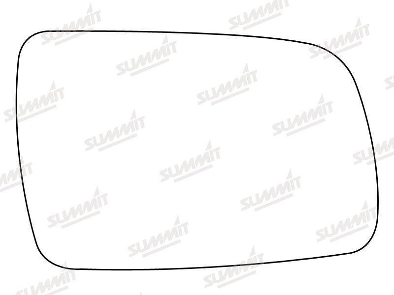 Summit Stick-On Standard Mirror Glass fits Chrysler Grand Cherokee RHS - Summit - My Roof Bars