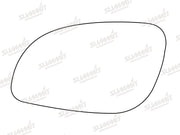 Summit Stick-On Standard Mirror Glass fits Vauxhall Vectra 03 on LHS - Summit - My Roof Bars