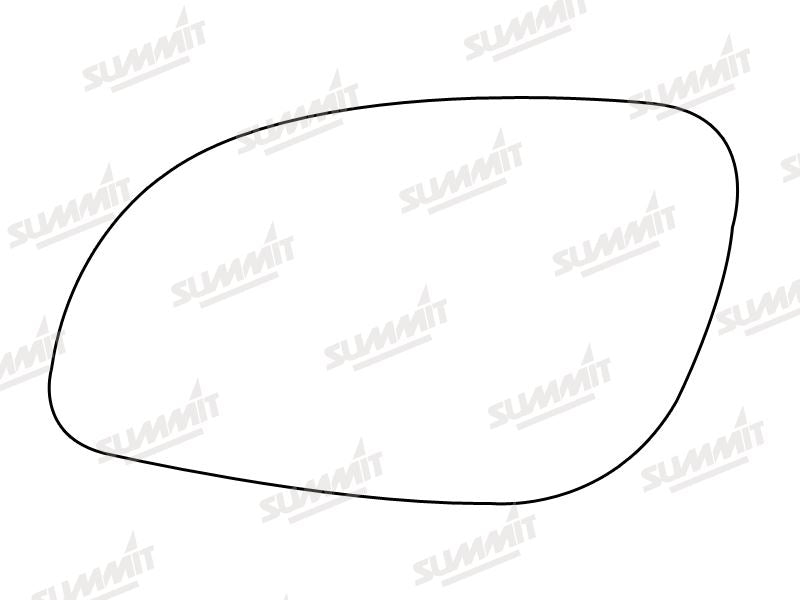 Summit Stick-On Standard Mirror Glass fits Vauxhall Vectra 03 on LHS - Summit - My Roof Bars