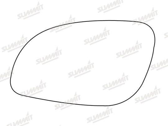 Summit Stick-On Standard Mirror Glass fits Vauxhall Vectra 03 on LHS - Summit - My Roof Bars