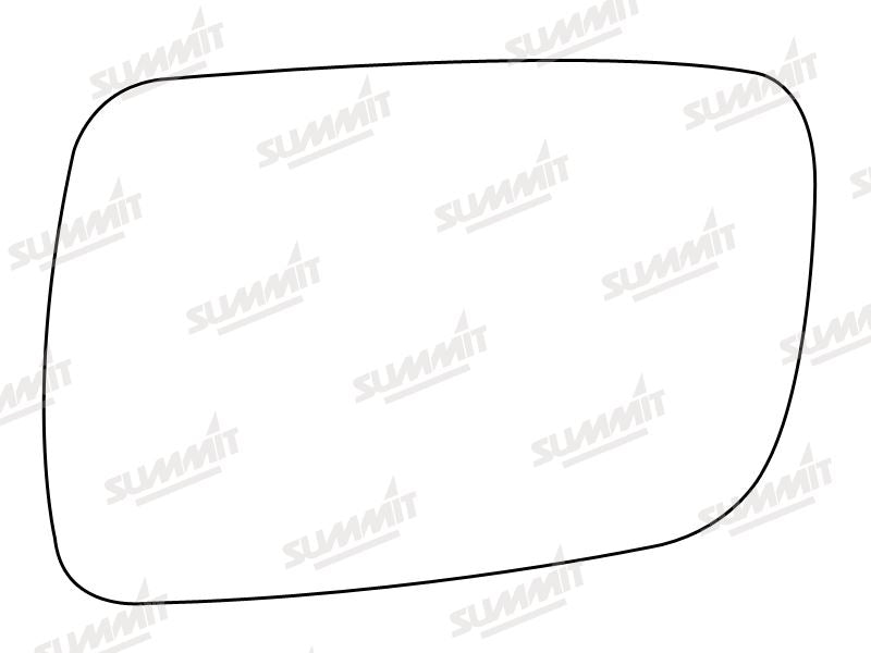 Summit Stick-On Standard Mirror Glass fits Grand Cherokee LHS - Summit - My Roof Bars