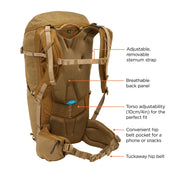 Thule AllTrail X 35L hiking backpack - Nutria - Thule - My Roof Bars