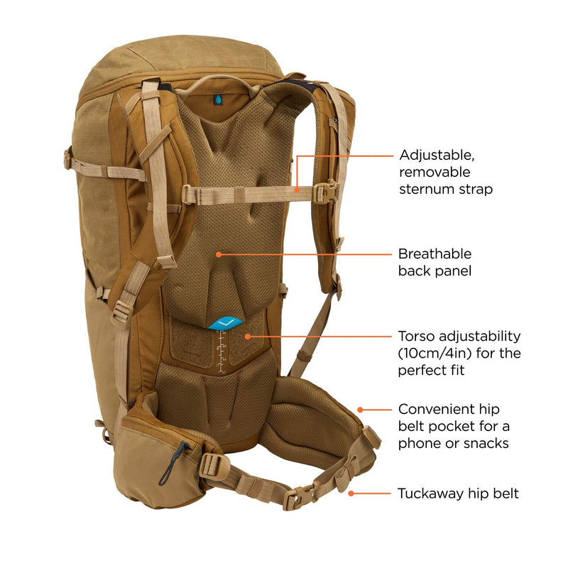 Thule AllTrail X 35L hiking backpack - Nutria - Thule - My Roof Bars