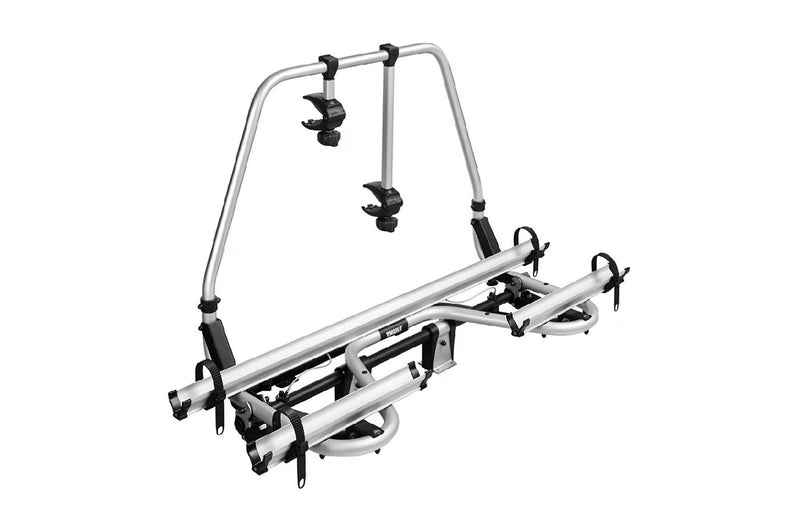 Thule Caravan Superb Standard 2-bike a-frame caravan bike rack anodised gray