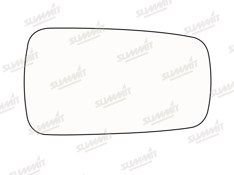 Summit Stick-On Standard Mirror Glass fits Allegro, Ital, Metro Mini LHS RHS - Summit - My Roof Bars
