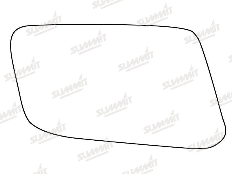 Summit Stick-On Standard Mirror Glass fits Volvo 440 460 RHS - Summit - My Roof Bars