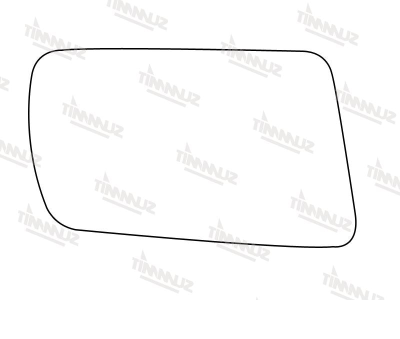 Summit Stick-On Standard Mirror Glass fits Saab 9000 85 to 98 RHS - Summit - My Roof Bars