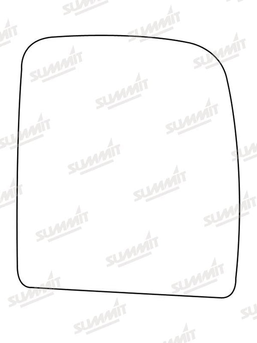 Summit Stick-On Commercial Mirror Glass fits Citroen Jumpy, Fiat Scudo, Peugeot Expert RHS - Summit - My Roof Bars