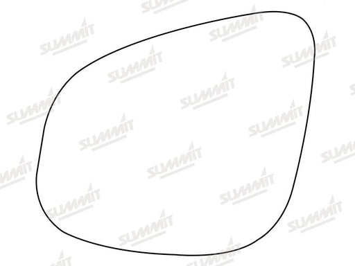 Summit Heated Base Plate With Blind Spot Mirror Glass fits Mercedes Citan 13 on LHS - Summit - My Roof Bars