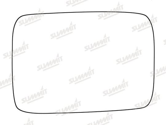 Summit Stick-On Standard Mirror Glass fits Ford Cortina Taunus RHS - Summit - My Roof Bars