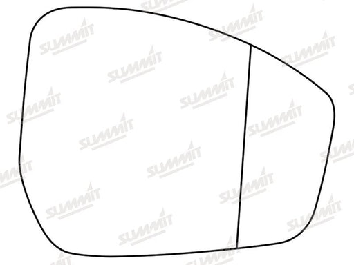 Summit Stick-On Aspheric Mirror Glass fits Range Rover Evoque 14 to 17 RHS - Summit - My Roof Bars