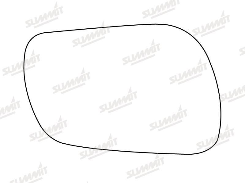 Summit Heated Base Plate With Standard Mirror Glass fits Mazda 3 03 to 09 RHS - Summit - My Roof Bars