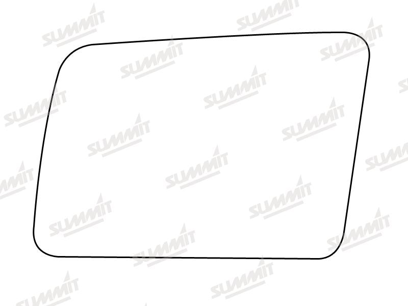Summit Stick-On Standard Mirror Glass fits Vauxhall Nova LHS - Summit - My Roof Bars