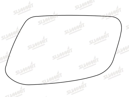 Summit Stick-On Standard Mirror Glass fits Citroen XM 94 on LHS - Summit - My Roof Bars