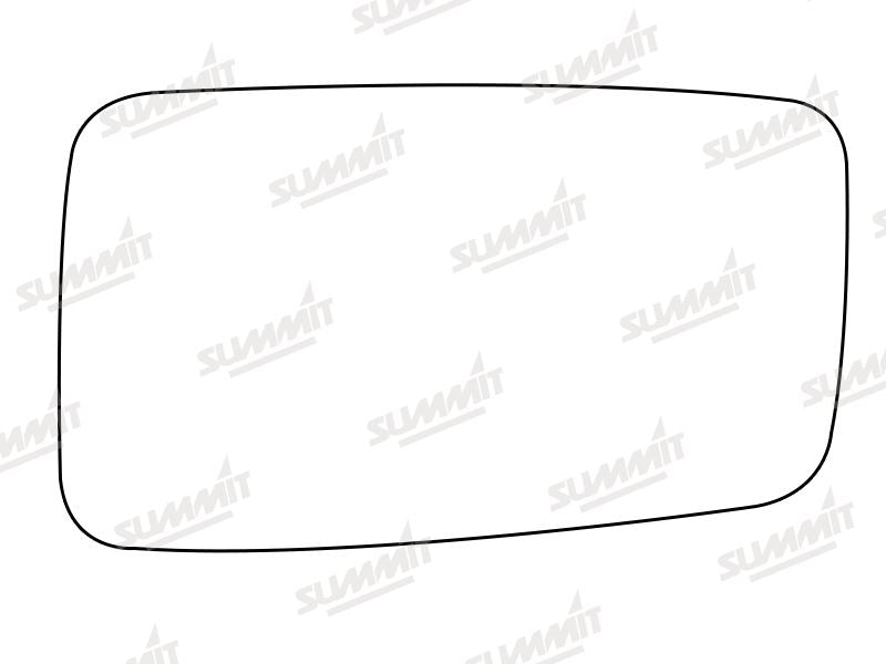 Summit Stick-On Standard Mirror Glass fits Renault Espace LHS - Summit - My Roof Bars