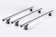 Summit 3 x Aluminium Fixed Point Roof Bars Rack 1.7m for Renault Trafic X82 - Summit - My Roof Bars