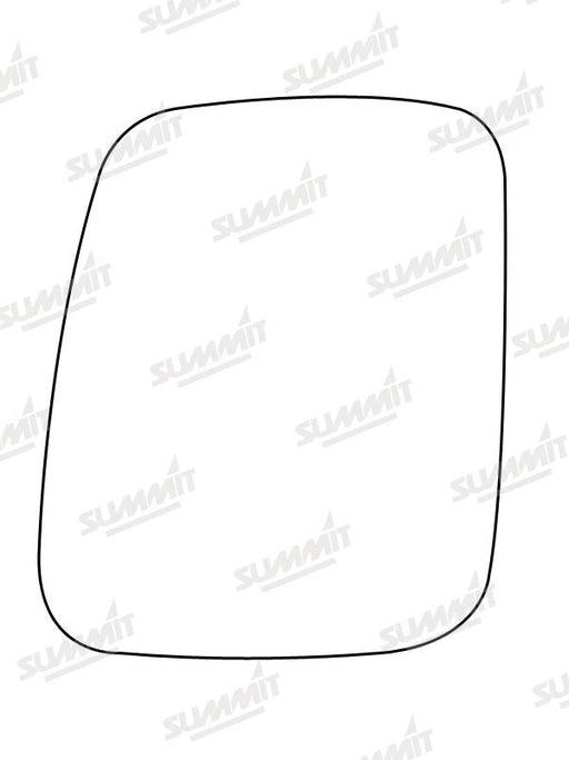 Summit Heated Base Plate With Commercial Mirror Glass fits VW Transporter T4 90 to 03 LHS RHS - Summit - My Roof Bars