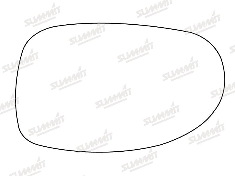 Summit Stick-On Standard Mirror Glass fits Citroen C5 LHS - Summit - My Roof Bars