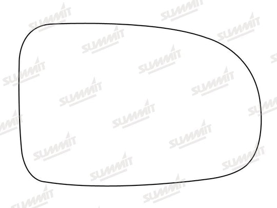Summit Heated Base Plate With Standard Mirror Glass fits Vauxhall Corsa / Corsa C 00 to 05 RHS - Summit - My Roof Bars