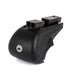 Roof Bars Rack Aluminium Black fits Hyundai Ix35 2010-2015 For Raised Rails - Omtec - My Roof Bars