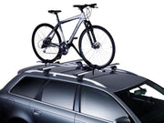 2x Thule ProRide 591 Bike Carrier Rack Roof Bar Mounted Aluminium - Thule - My Roof Bars