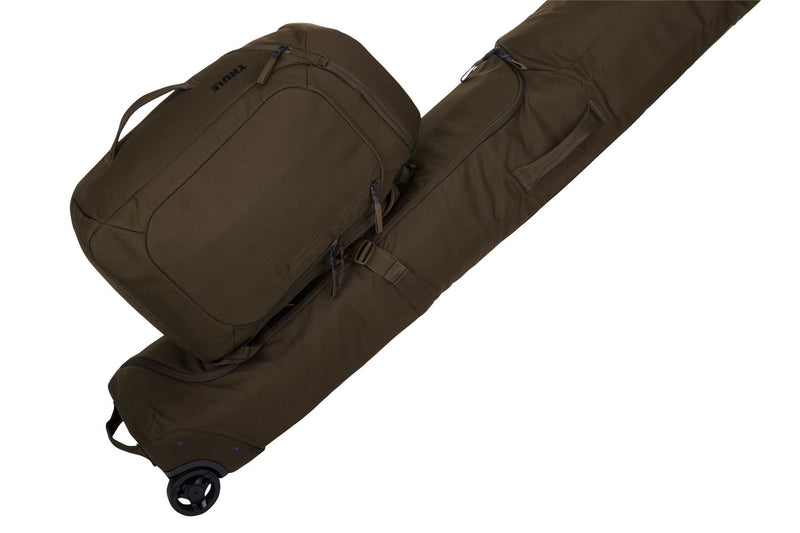 Thule RoundTrip Snowboard and ski boot backpack 60L deep khaki