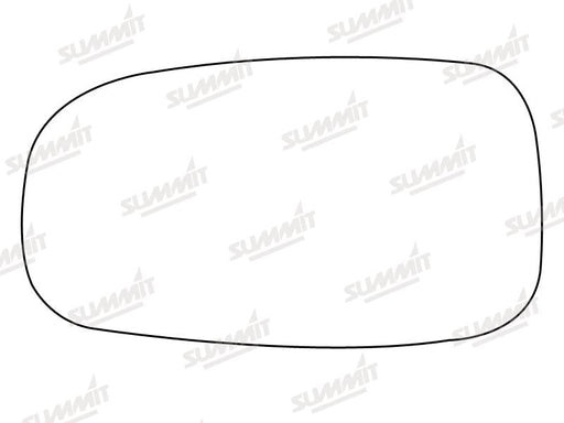 Summit Stick-On Standard Mirror Glass fits Saab 9 - 3 9 - 5 02 to 12 LHS - Summit - My Roof Bars