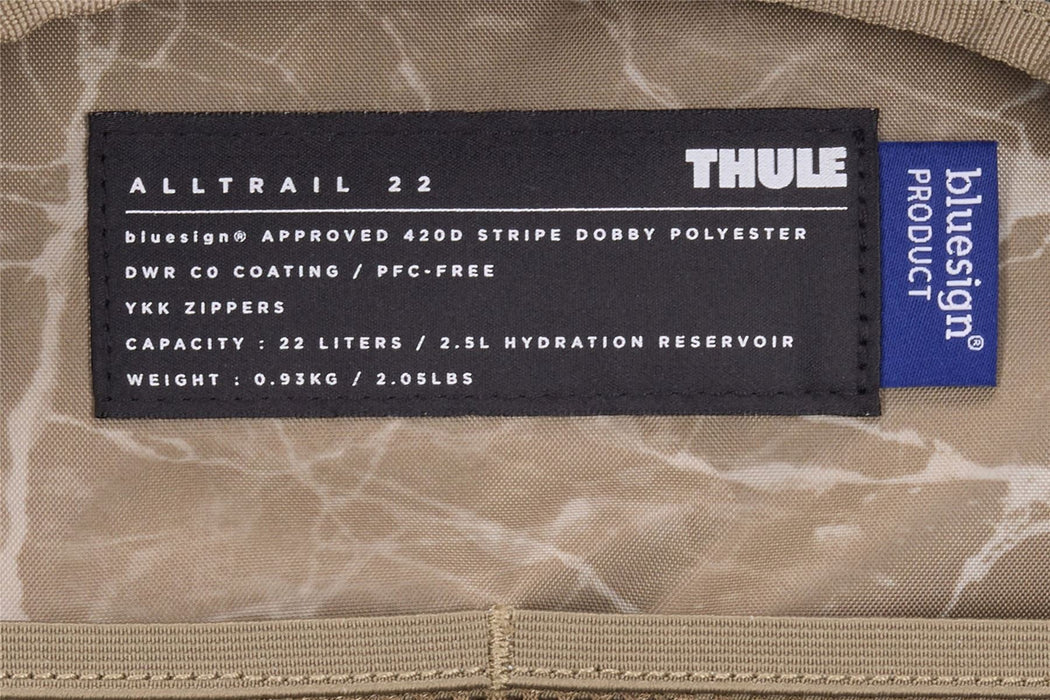 Thule AllTrail hydration pack 22L black - Thule - My Roof Bars
