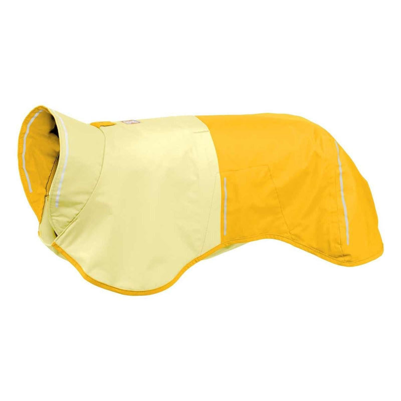 Ruffwear Sun Shower Dog Raincoat in Mineral Yellow (Small)