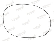 Summit Stick-On Standard Mirror Glass fits Citroen Xsara Picasso 00 on RHS - Summit - My Roof Bars