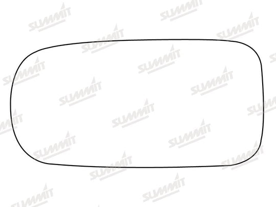 Summit Stick-On Standard Mirror Glass fits Jaguar XJ RHS LHS - Summit - My Roof Bars