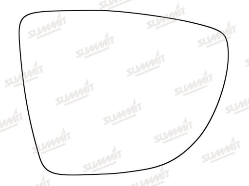 Summit Heated Base Plate With Standard Mirror Glass fits Renault Clio 12 on RHS - Summit - My Roof Bars