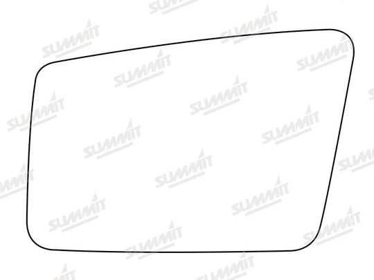 Summit Stick-On Standard Mirror Glass fits Volvo 340 360 LHS - Summit - My Roof Bars