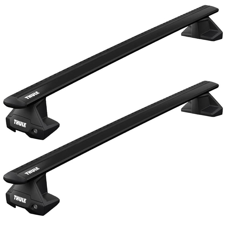 Thule WingBar Evo Roof Bars Black fits MG ES5 2025- 5 doors with Flush Rails - Thule - My Roof Bars