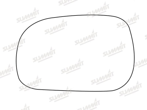 Summit Stick-On Standard Mirror Glass fits Renault Safrane LHS - Summit - My Roof Bars