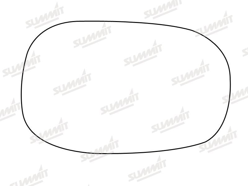 Summit Heated Base Plate With Standard Mirror Glass fits Ka 96 on LHS RHS - Summit - My Roof Bars