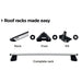 Thule ProBar Evo Roof Bars Aluminum fits Volkswagen Sharan 2010- MPV 5-dr with Raised Rails - Thule - My Roof Bars