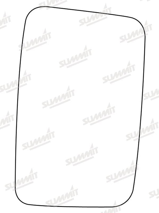 Summit Non-Heated Base Plate With Commercial Mirror Glass fits Peugeot Boxer / Fiat Ducato 94 to 02 LHS RHS - Summit - My Roof Bars