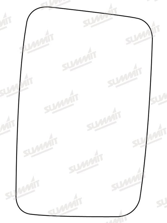 Summit Non-Heated Base Plate With Commercial Mirror Glass fits Peugeot Boxer / Fiat Ducato 94 to 02 LHS RHS - Summit - My Roof Bars