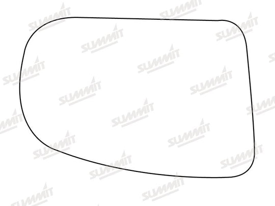 Summit Stick-On Aspheric Mirror Glass fits Mercedes E 99 to 03 RHS - Summit - My Roof Bars