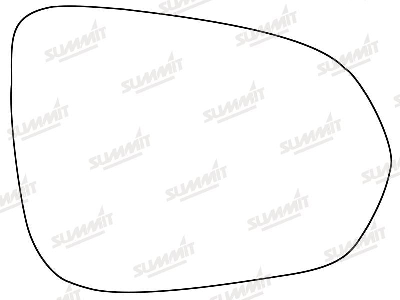 Summit Stick-On Standard Mirror Glass fits Lexus NX200 14 on RHS - Summit - My Roof Bars